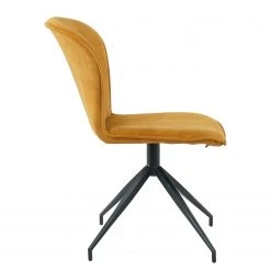 Ars manufacti Chaises capitonnées Yves (lot de 2) - Ocre -Chaises Soldes 1000270000 220506 035 DETAILS P000000001000270000