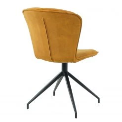 Ars manufacti Chaises capitonnées Yves (lot de 2) - Ocre -Chaises Soldes 1000270000 220506 040 DETAILS P000000001000270000