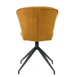 Ars manufacti Chaises capitonnées Yves (lot de 2) - Ocre -Chaises Soldes 1000270000 220506 045 DETAILS P000000001000270000