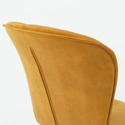 Ars manufacti Chaises capitonnées Yves (lot de 2) - Ocre -Chaises Soldes 1000270000 220506 050 DETAILS P000000001000270000