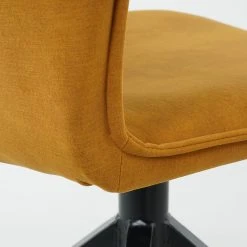 Ars manufacti Chaises capitonnées Yves (lot de 2) - Ocre -Chaises Soldes 1000270000 220506 060 DETAILS P000000001000270000