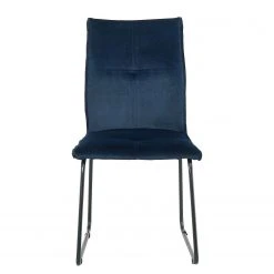 Ars manufacti Chaises capitonnées Veera (lot de 2) - Bleu nuit 20 Ars manufacti Chaises capitonnées Veera (lot de 2) - Bleu nuit -Chaises Soldes 1000270012 220506 030 DETAILS P000000001000270012