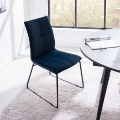 Ars manufacti Chaises capitonnées Veera (lot de 2) - Bleu nuit 18 Ars manufacti Chaises capitonnées Veera (lot de 2) - Bleu nuit -Chaises Soldes 1000270012 220615 021 MOOD DETAILS P000000001000270012 mood