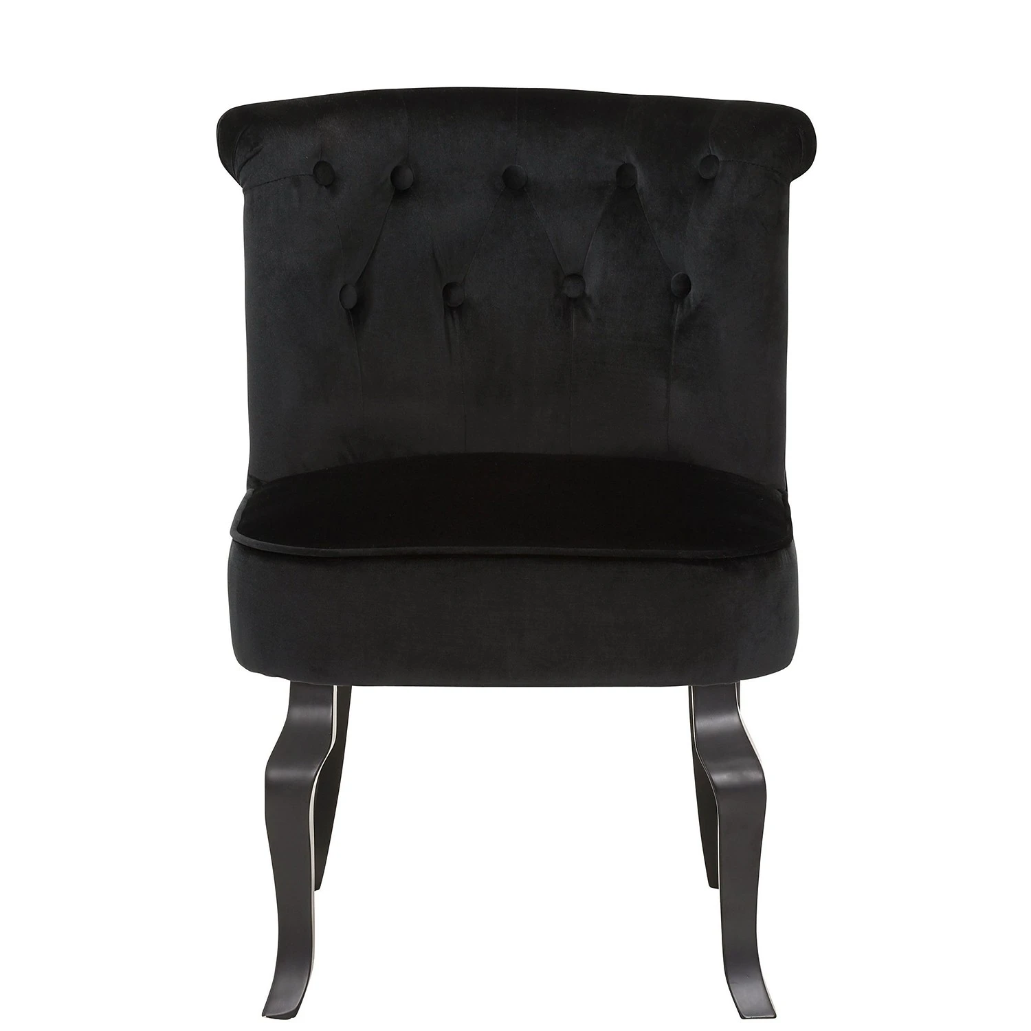 Red Living Chaise capitonnée Adriana - Noir 4 Red Living Chaise capitonnée Adriana - Noir – Image 2