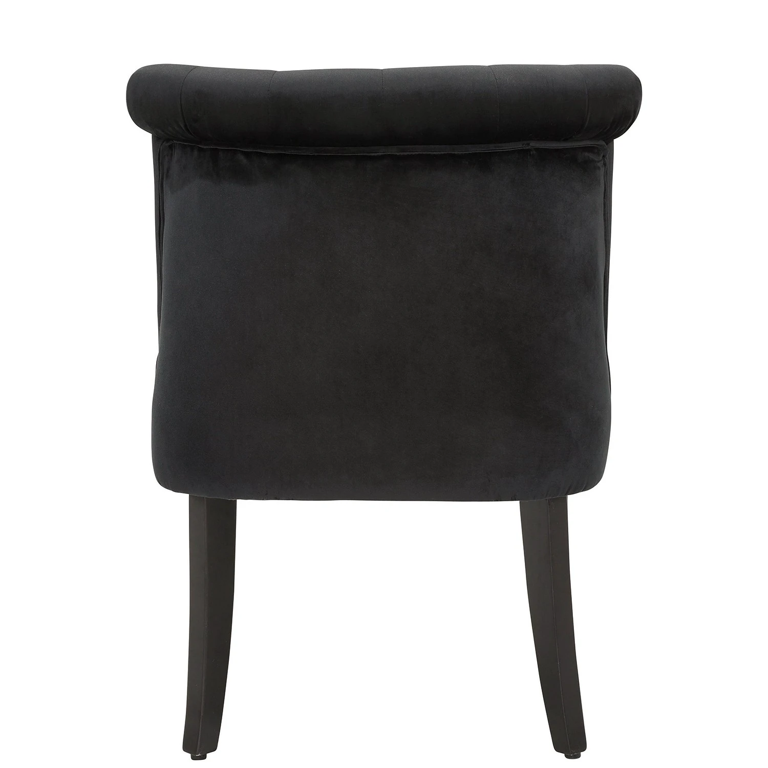 Red Living Chaise capitonnée Adriana - Noir 6 Red Living Chaise capitonnée Adriana - Noir – Image 4