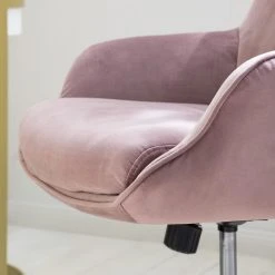 Furnitive Chaise de bureau Stody II - Rose clair -Chaises Soldes 1000272607 220602 030 DETAILS P000000001000272607