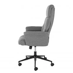 Furnitive Chaise de bureau Barking - (avec fonction massage) - Tissage à plat / Métal - Gris / Noir 23 Furnitive Chaise de bureau Barking - (avec fonction massage) - Tissage à plat / Métal - Gris / Noir -Chaises Soldes 1000272622 220609 035 DETAILS P000000001000272622