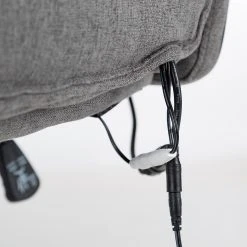 Furnitive Chaise de bureau Barking - (avec fonction massage) - Tissage à plat / Métal - Gris / Noir 31 Furnitive Chaise de bureau Barking - (avec fonction massage) - Tissage à plat / Métal - Gris / Noir -Chaises Soldes 1000272622 220609 065 DETAILS P000000001000272622