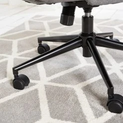 Furnitive Chaise de bureau Barking - (avec fonction massage) - Tissage à plat / Métal - Gris / Noir 37 Furnitive Chaise de bureau Barking - (avec fonction massage) - Tissage à plat / Métal - Gris / Noir -Chaises Soldes 1000272622 220628 034 DETAILS P000000001000272622