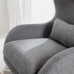 Furnitive Chaise de bureau massant Barnard - (avec fonction massage) Tissu / Métal - Gris clair / Chrome 27 Furnitive Chaise de bureau massant Barnard - (avec fonction massage) Tissu / Métal - Gris clair / Chrome -Chaises Soldes 1000272624 220629 023 MOOD DETAILS P000000001000272624 mood