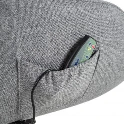 Furnitive Chaise de bureau massant Barnard - (avec fonction massage) Tissu / Métal - Gris clair / Chrome 33 Furnitive Chaise de bureau massant Barnard - (avec fonction massage) Tissu / Métal - Gris clair / Chrome -Chaises Soldes 1000272624 220629 070 DETAILS P000000001000272624