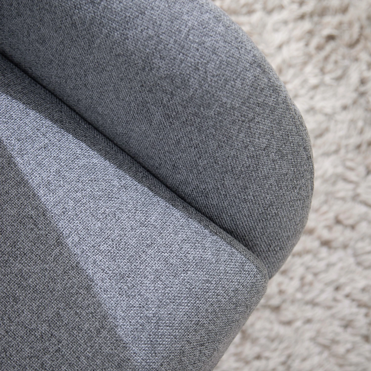 Furnitive Chaise de bureau massant Barnard - (avec fonction massage) Tissu / Métal - Gris clair / Chrome 21 Furnitive Chaise de bureau massant Barnard - (avec fonction massage) Tissu / Métal - Gris clair / Chrome – Image 19