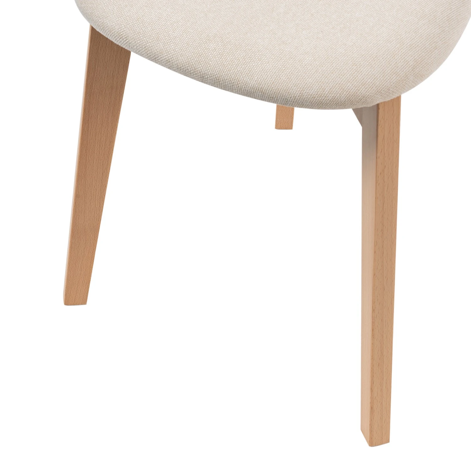 Studio Copenhagen Chaises Danny (lot de 2) - Rotin et tissu / Hêtre massif - Rotin et crème / Hêtre 11 Studio Copenhagen Chaises Danny (lot de 2) - Rotin et tissu / Hêtre massif - Rotin et crème / Hêtre – Image 9