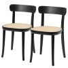 Studio Copenhagen Chaises Darcey (lot de 2) - Contreplaqué et rotin / Hêtre massif - Rotin / Noir 1 Studio Copenhagen Chaises Darcey (lot de 2) - Contreplaqué et rotin / Hêtre massif - Rotin / Noir -Chaises Soldes 1000273464 220816 010 IMAGE P000000001000273464