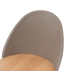 Mørteens Chaises Doon (lot de 2) - Matière plastique / Hêtre massif - Taupe / Hêtre 22 Mørteens Chaises Doon (lot de 2) - Matière plastique / Hêtre massif - Taupe / Hêtre -Chaises Soldes 1000273467 220420 045 DETAILS P000000001000273467