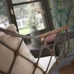 Ars manufacti Chaises Edison (lot de 2) - Rotin / Acier - Marron clair / Anthracite -Chaises Soldes 1000274216 210618 10464200109 DETAILS P000000001000274216