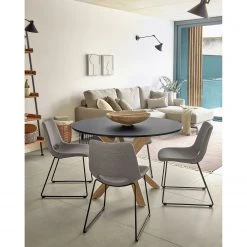 Mørteens Chaises Zara II (lot de 2) - Gris clair 15 Mørteens Chaises Zara II (lot de 2) - Gris clair -Chaises Soldes 1000274230 210618 10464400218 MOOD DETAILS P000000001000274230 mood