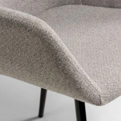 Jack & Alice Chaises à accoudoirs Nala (lot de 2) - Gris -Chaises Soldes 1000274233 210618 10464400254 DETAILS P000000001000274233