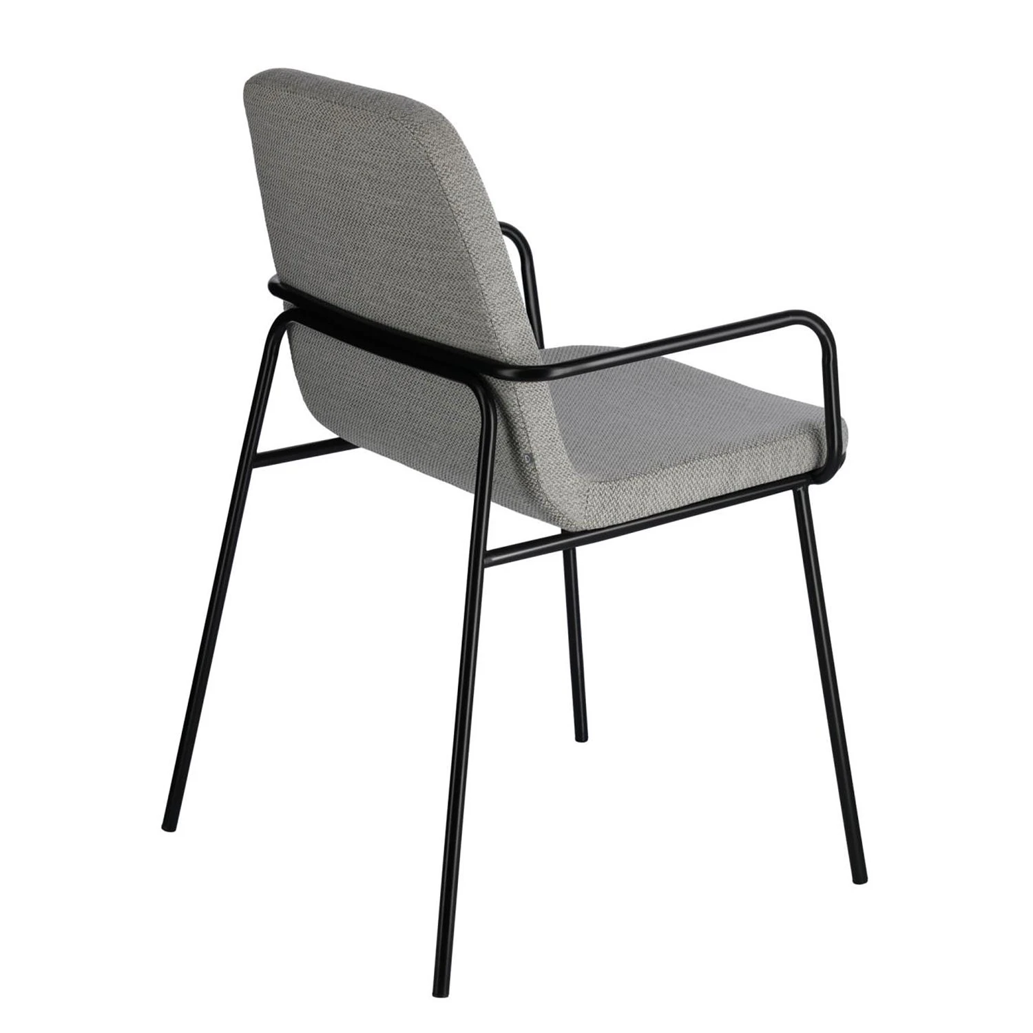 Fredriks Chaises à accoudoirs Gina (lot de 2) - Gris 8 Fredriks Chaises à accoudoirs Gina (lot de 2) - Gris – Image 6