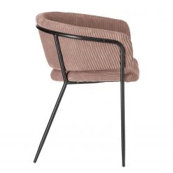 Jack & Alice Chaises accoudoirs Vilhena IV (lot de 2) - Velours côtelé - Rose vieilli -Chaises Soldes 1000274237 210618 10464500288 DETAILS P000000001000274237