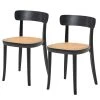 Mørteens Chaises Rom (lot de 2) - Noir 2 Mørteens Chaises Rom (lot de 2) - Noir -Chaises Soldes 1000274247 210618 10464700359 IMAGE P000000001000274247