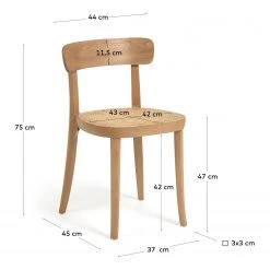 Mørteens Chaises Rom (lot de 2) - Hêtre naturel verni 23 Mørteens Chaises Rom (lot de 2) - Hêtre naturel verni -Chaises Soldes 1000274248 210618 10464700379 SKETCH DETAILS P000000001000274248 sketch