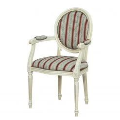 Velvet Studio Chaise Ă accoudoirs Alison - Rouge