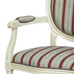 Velvet Studio Chaise à accoudoirs Alison - Rouge -Chaises Soldes 1000274312 210709 14175200112 DETAILS P000000001000274312