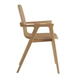 Norrwood Chaise à accoudoirs Toma - Tissu / Hêtre massif - Camel / Hêtre -Chaises Soldes 1000274321 210709 14175800184 DETAILS P000000001000274321