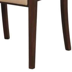 Norrwood Chaise à accoudoirs Prado - Tissu / Hêtre massif - Camel / Noyer -Chaises Soldes 1000274342 210709 14181200315 DETAILS P000000001000274342