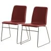 Red Living Chaises capitonnées Myko (lot de 2) - Carmin -Chaises Soldes 1000274346 210709 14181400339 IMAGE P000000001000274346