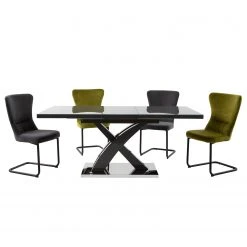 Loftscape Chaises cantilever Amalia I (lot de 2) - Vert pâle -Chaises Soldes 1000274864 210629 14281000161 DETAILS P000000001000274864