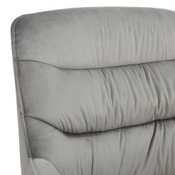 Ars manufacti Fauteuil relax Arca - Velours / Métal - Gris / Noir -Chaises Soldes 1000274878 220107 103355000137 DETAILS P000000001000274878