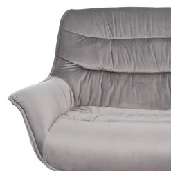 Ars manufacti Fauteuil relax Arca - Velours / Métal - Gris / Noir -Chaises Soldes 1000274878 220818 038 DETAILS P000000001000274878