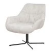 Ars manufacti Fauteuil relax Belton - Velours / Métal - Crème / Noir 1 Ars manufacti Fauteuil relax Belton - Velours / Métal - Crème / Noir -Chaises Soldes 1000274880 220107 10335500090 IMAGE P000000001000274880