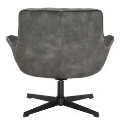 Ars manufacti Fauteuil relax Beloha - Velours / Métal - Gris vintage / Noir -Chaises Soldes 1000274884 220107 103355000140 DETAILS P000000001000274884