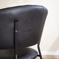 Ars manufacti Chaise à accoudoirs Acoma - Noir 23 Ars manufacti Chaise à accoudoirs Acoma - Noir -Chaises Soldes 1000274885 220519 032 DETAILS P000000001000274885