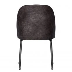 Red Living Chaises capitonnées Cera III (lot de 2) - Cuir véritable / Acier - Noir 11 Red Living Chaises capitonnées Cera III (lot de 2) - Cuir véritable / Acier - Noir -Chaises Soldes 1000275336 210629 14365700067 DETAILS P000000001000275336