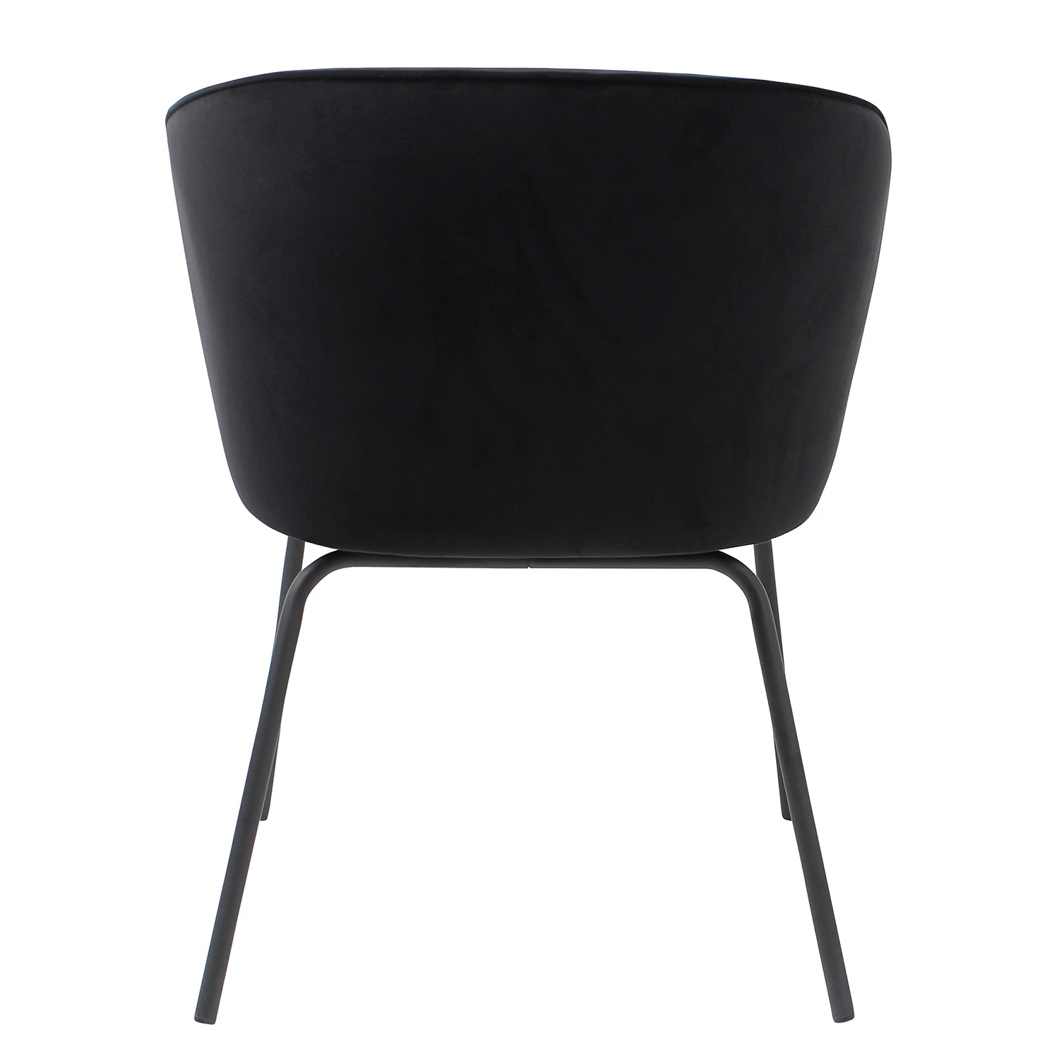 Red Living Chaises capitonnées Bird II (lot de 2) - Noir 7 Red Living Chaises capitonnées Bird II (lot de 2) - Noir – Image 5