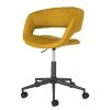 Mørteens Chaise de bureau Buggio - Tissu Cors: Jaune curry - Noir -Chaises Soldes 1000277872 220505 010 IMAGE P000000001000277872