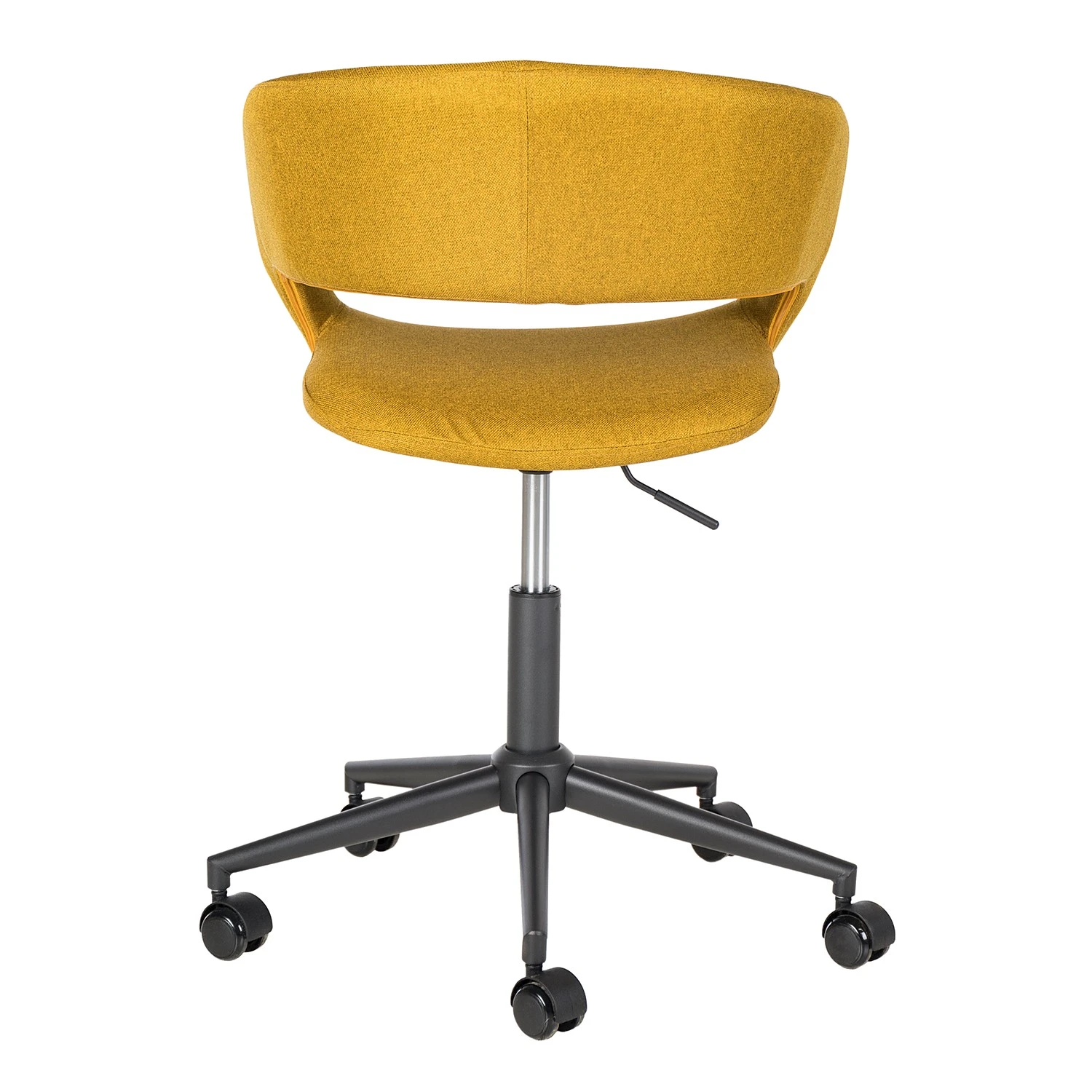 Mørteens Chaise de bureau Buggio - Tissu Cors: Jaune curry - Noir 8 Mørteens Chaise de bureau Buggio - Tissu Cors: Jaune curry - Noir – Image 6