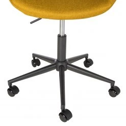 Mørteens Chaise de bureau Buggio - Tissu Cors: Jaune curry - Noir 23 Mørteens Chaise de bureau Buggio - Tissu Cors: Jaune curry - Noir -Chaises Soldes 1000277872 220505 034 DETAILS P000000001000277872