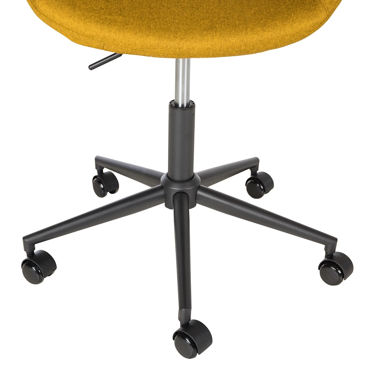 Mørteens Chaise de bureau Buggio - Tissu Cors: Jaune curry - Noir 9 Mørteens Chaise de bureau Buggio - Tissu Cors: Jaune curry - Noir – Image 7