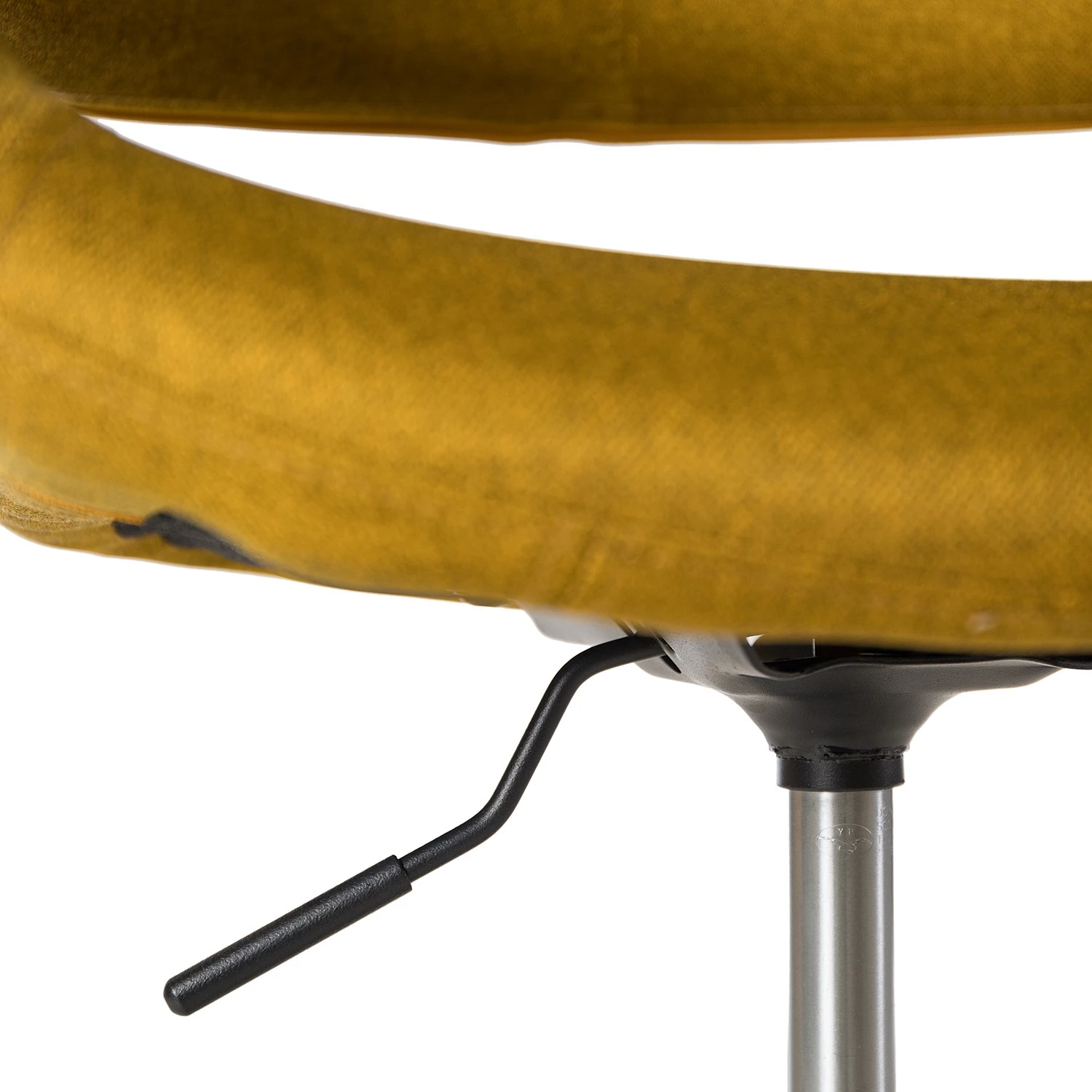 Mørteens Chaise de bureau Buggio - Tissu Cors: Jaune curry - Noir 13 Mørteens Chaise de bureau Buggio - Tissu Cors: Jaune curry - Noir – Image 11