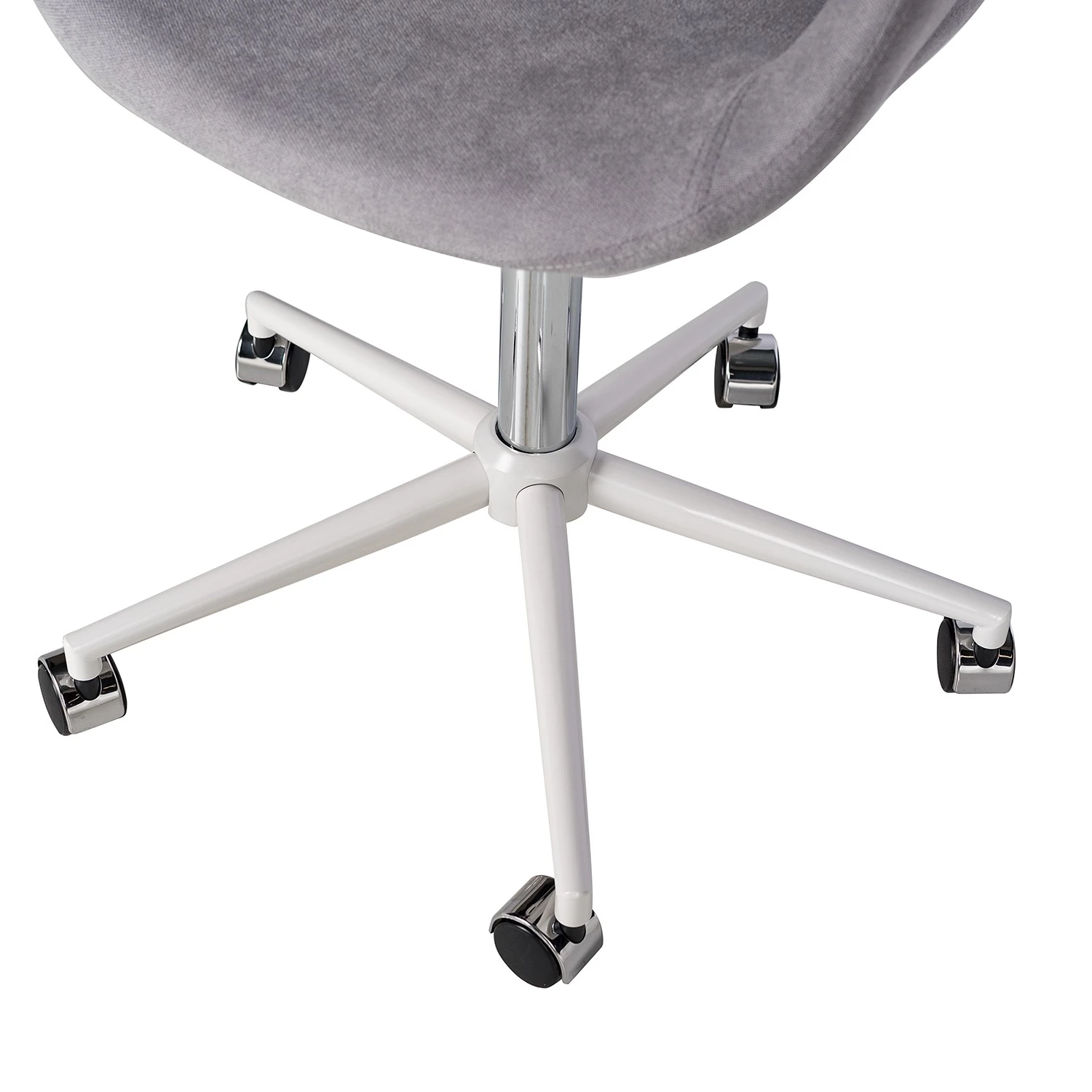 Mørteens Chaise de bureau Buggio II - Gris lumineux - Blanc 11 Mørteens Chaise de bureau Buggio II - Gris lumineux - Blanc – Image 9