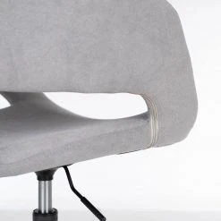 Mørteens Chaise de bureau Buggio II - Gris lumineux - Noir -Chaises Soldes 1000277877 220330 036 DETAILS P000000001000277877