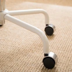 Mørteens Chaise pivotante Aledas - Tissu Cors: Jaune curry - Blanc -Chaises Soldes 1000277880 220524 034 DETAILS P000000001000277880