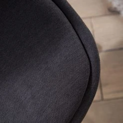 Mørteens Chaise pivotante Aledas II - Gris foncé - Chrome brillant -Chaises Soldes 1000277881 220325 031 DETAILS P000000001000277881