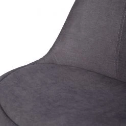 Mørteens Chaise pivotante Aledas II - Gris foncé - Chrome brillant -Chaises Soldes 1000277881 220325 055 DETAILS P000000001000277881