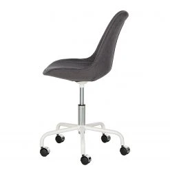 Mørteens Chaise pivotante Aledas II - Gris foncé - Blanc -Chaises Soldes 1000277902 220505 031 DETAILS P000000001000277902